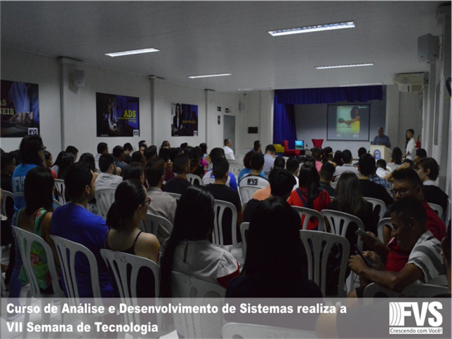 Curso de Análise e Desenvolvimento de Sistemas realiza a VII Semana de Tecnologia