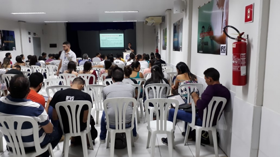 Curso de Ciências Contábeis realiza palestra sobre Imposto de Renda Pessoa Física