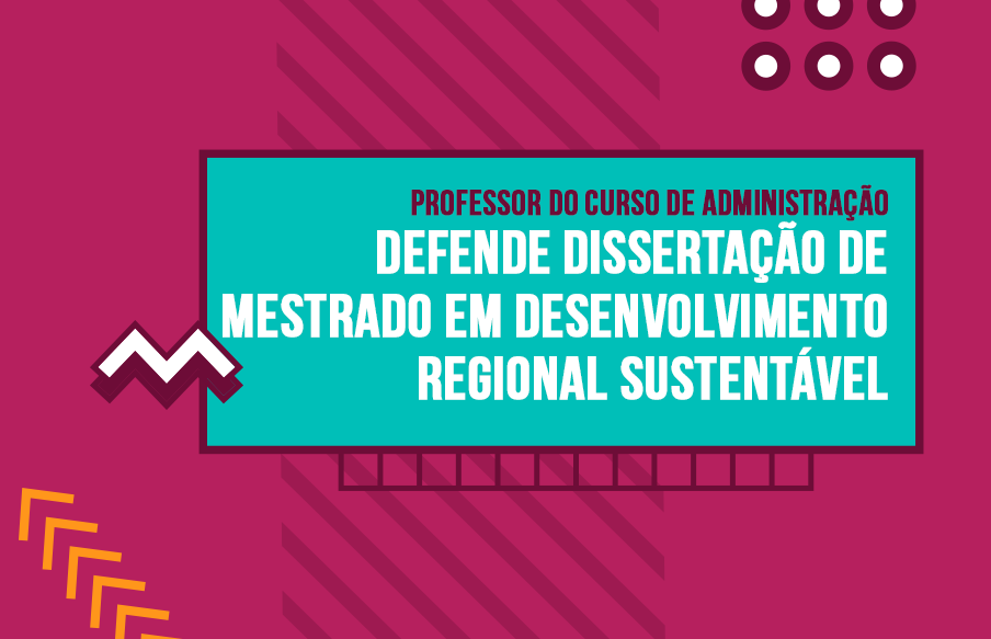 Professor defende dissertação em Mestrado da UFCA