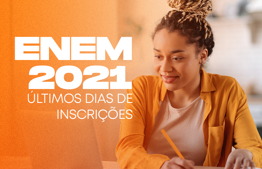 Últimos dias para fazer a inscrição no Enem 2021