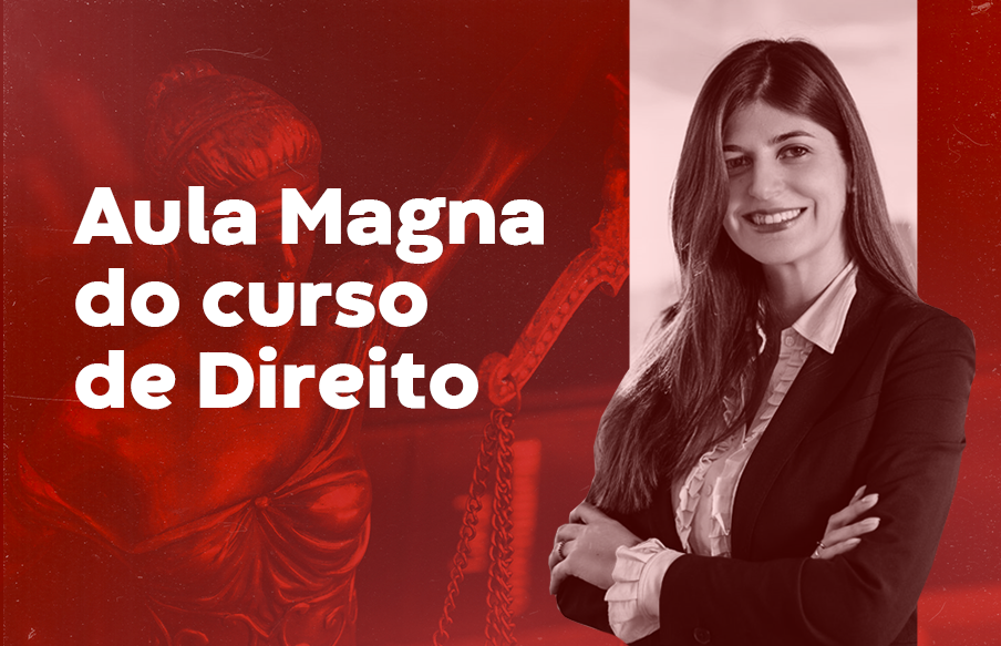 Aula Magna do curso de Direito da UniVS para o semestre 2021.2