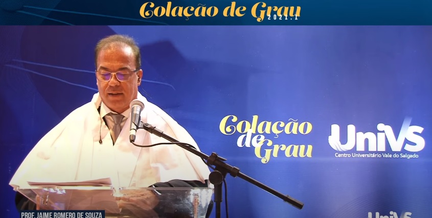 Concludentes da UniVS participam de Colação de Grau 2021.1