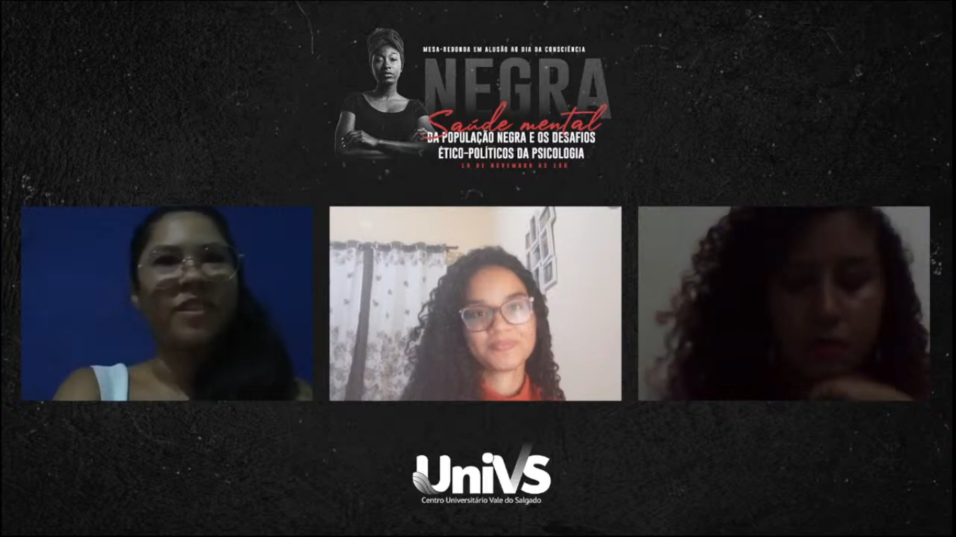 Saúde mental da população negra brasileira foi pauta de mesa-redonda do curso de Psicologia