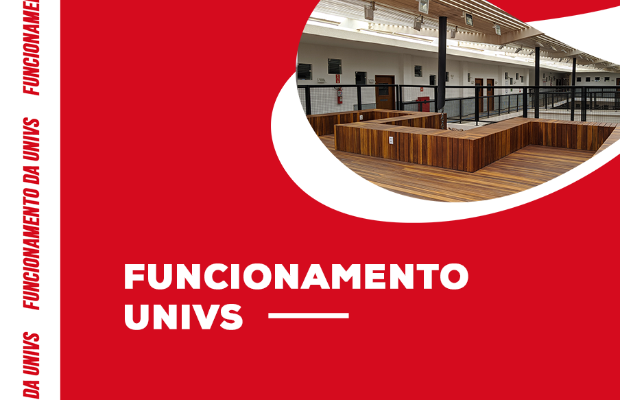 UniVS funcionará em horário extraordinário entre 21 de dezembro de 2022 e 20 de janeiro de 2023