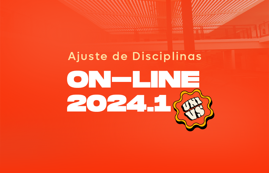 Período para ajuste de disciplinas on-line está aberto
