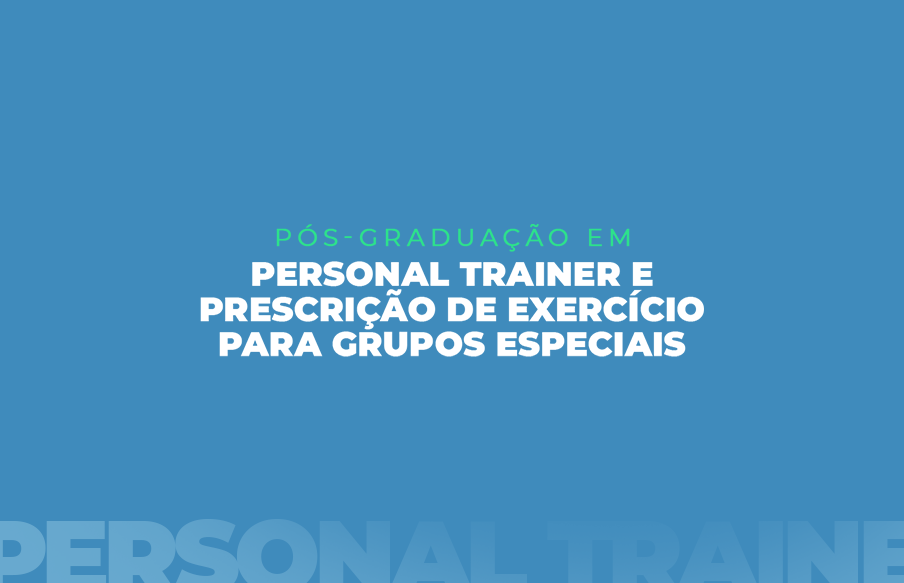 UniVS lança curso de pós-graduação em Personal Trainer e prescrição de exercício para grupos especiais